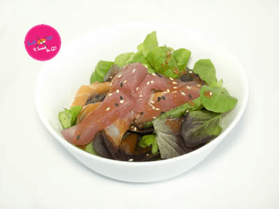 Sashimi salade