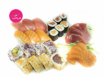 Tonijn & zalm set 10 (28 stuks)