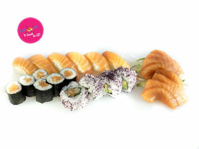 Zalm set 8 (28 stuks)
