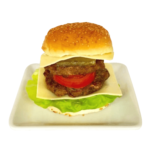 Double cheeseburger