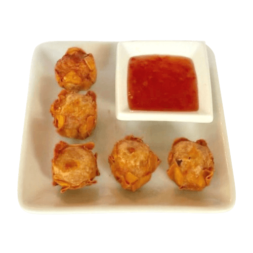 Gefrituurde siu mai (5 st.) met saus