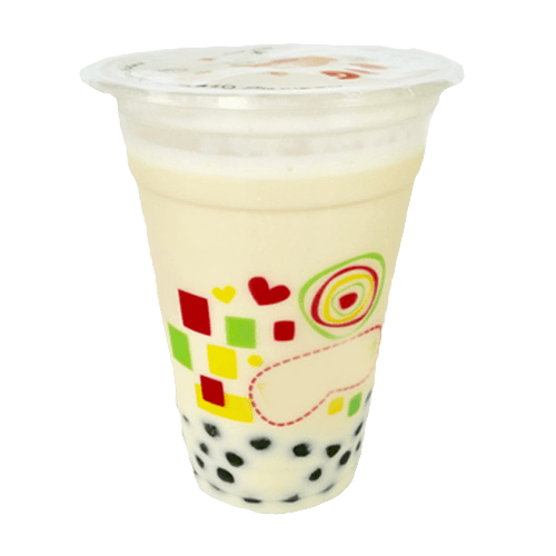 Green jasmine milk tea