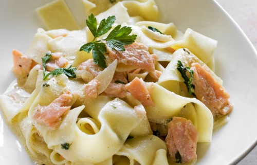 Pasta salmone