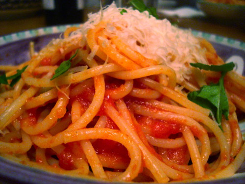 Pasta al pomodoro