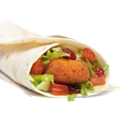 Spicy chicken wrap