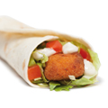 Tzatziki chicken wrap