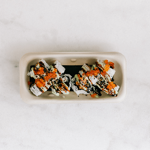 Crunchy tempura roll