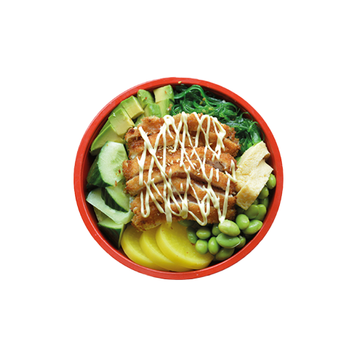 Poke bowl chicken
