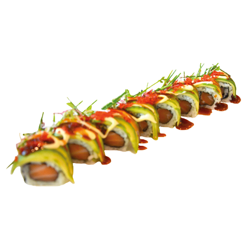 Sake avocado rol