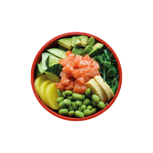 Poke bowl zalm