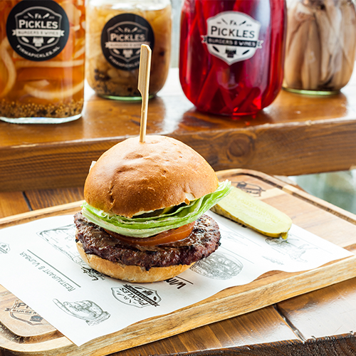 The Pickles burger