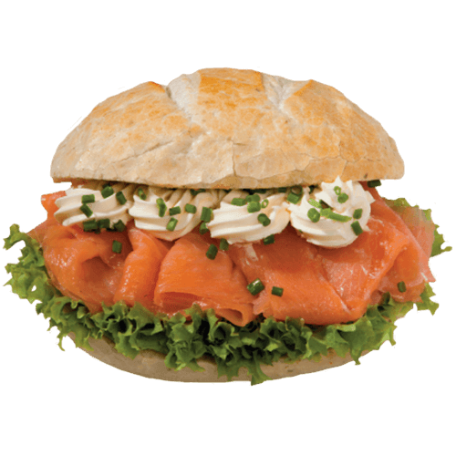 Broodje zalm