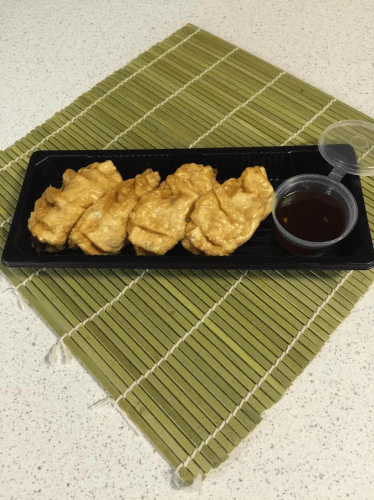 Shrimp gyoza