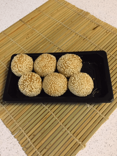 Sweet sesame balls
