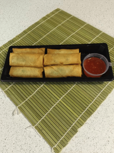 Vegetarian mini loempia's