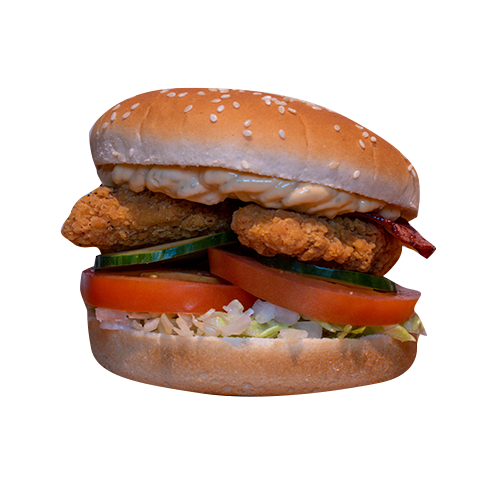 Crispy chicken bacon en cheese (kalkoen)