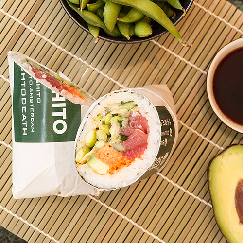 El spicy tuna roll