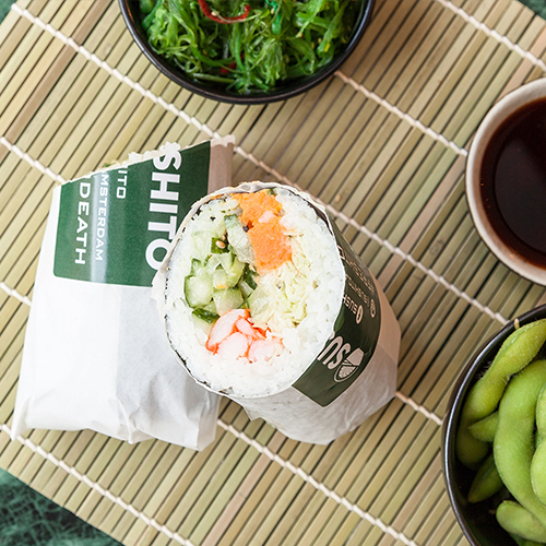 Holy crab roll