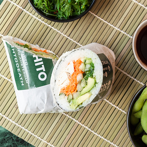 The veggie roll