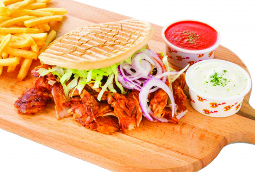 Broodje döner menu