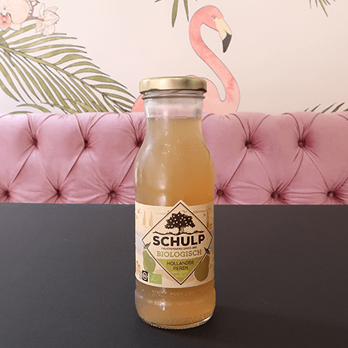 Organic pear juice (Schulp brand)