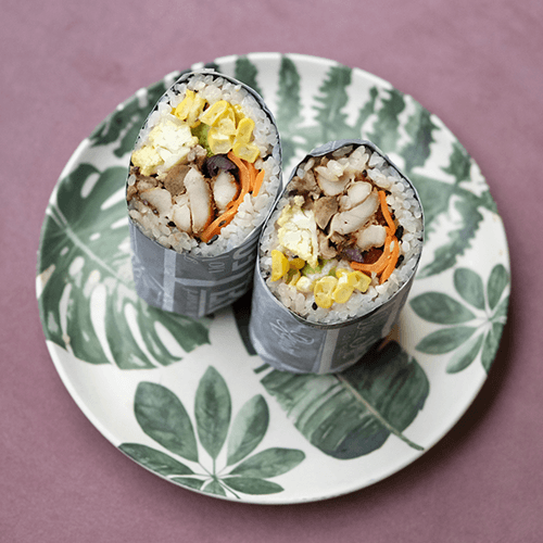 Chicken champion burrito