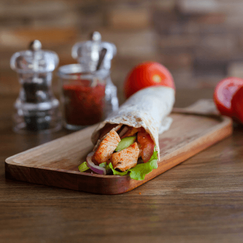 Dürüm chicken breast menu
