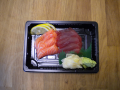 Sashimi zalm en tonijn