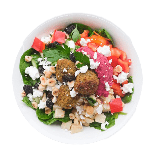 Salade falafel en feta