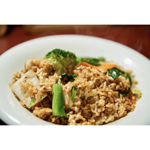 Fried rice with vegetables