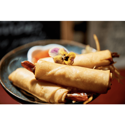 Large shrimp rolls