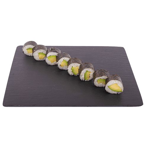 Maki sushi met avocado