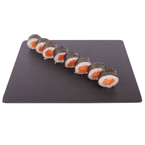 Maki sushi met zalm