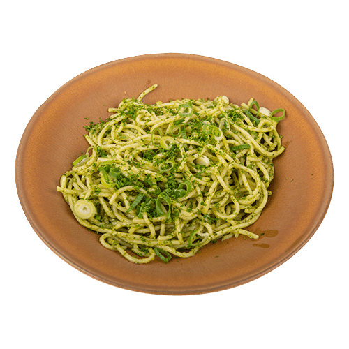 Spaghetti met pesto