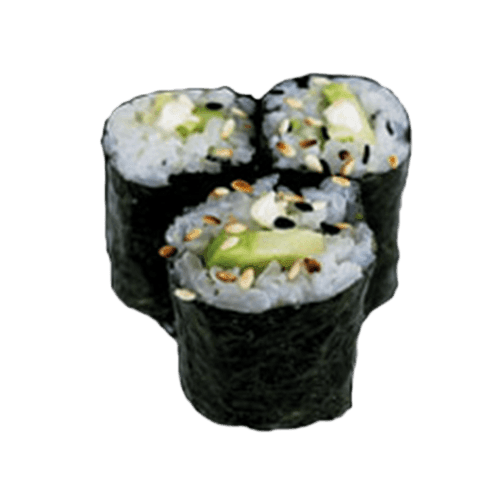 Avocado maki 6 pieces