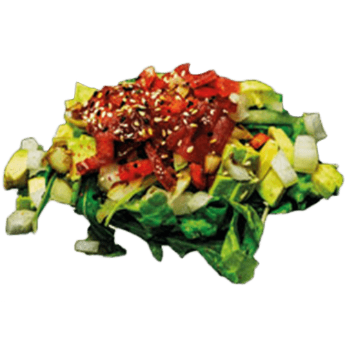 Sashimi tuna salad