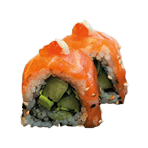 Naked salmon roll 8 pieces