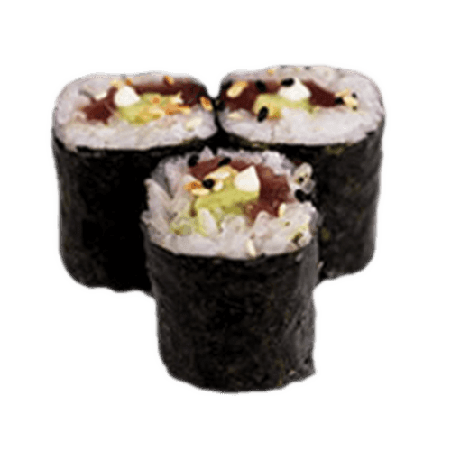 Maguro avocado maki