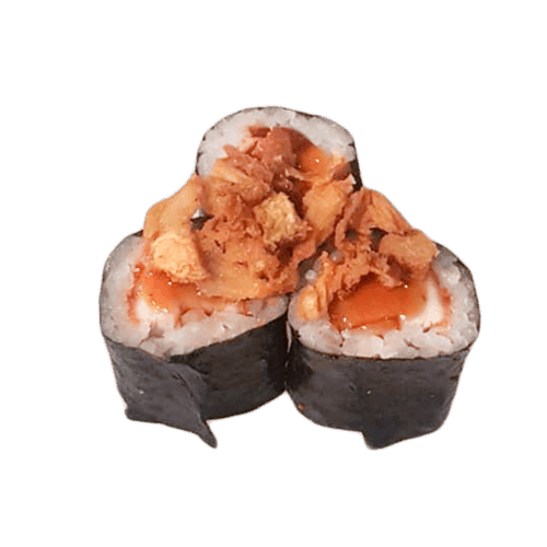 Chicken yakitori maki