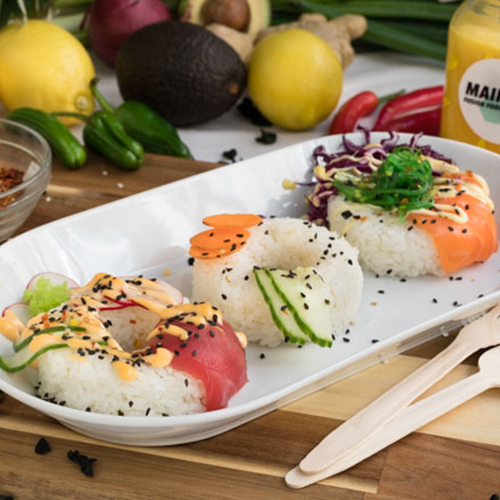 Sushi donut mix