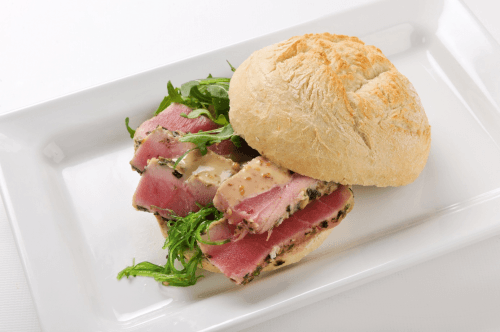 Grilled tuna sandwich