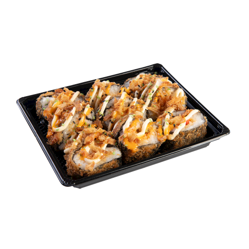 Crunchy sushi roll