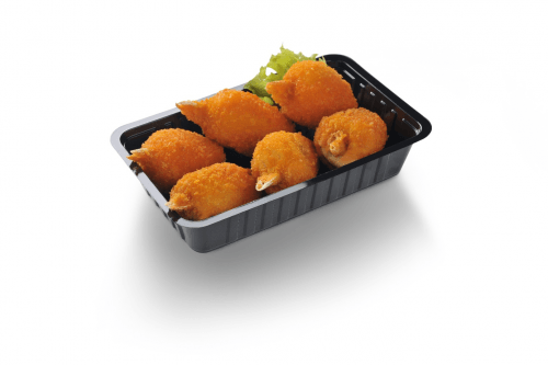 Deep fried crab palitos
