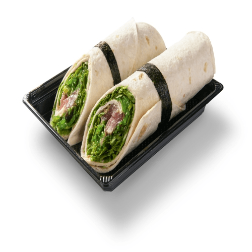 Wrap with grilled tuna