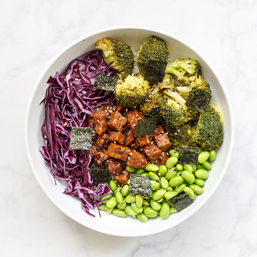 Tamari tempeh, vegan