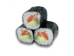 Sake avocado maki