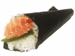 Temaki sake handroll