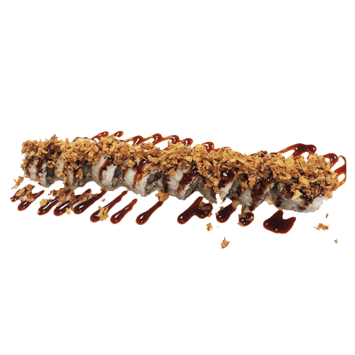 Uramaki grilled tuna roll