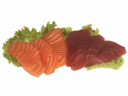 Sashimi salmon/tuna