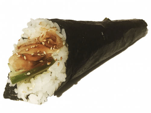 Temaki yakitori handroll